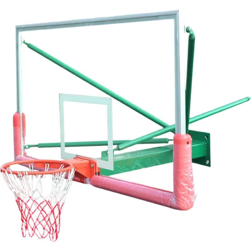WEZHO Wall-Mounted Adjustable Basketball Hoop