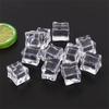 DIY Accessories Decoration Crafts Artificial Ice Fake Crystal Acrylic Cubes Simulate Ice Cubes