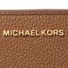 Michael Kors MK Logo Zip Leather Wallet Small Women wallet Brown 32F9GJ6D0L-230