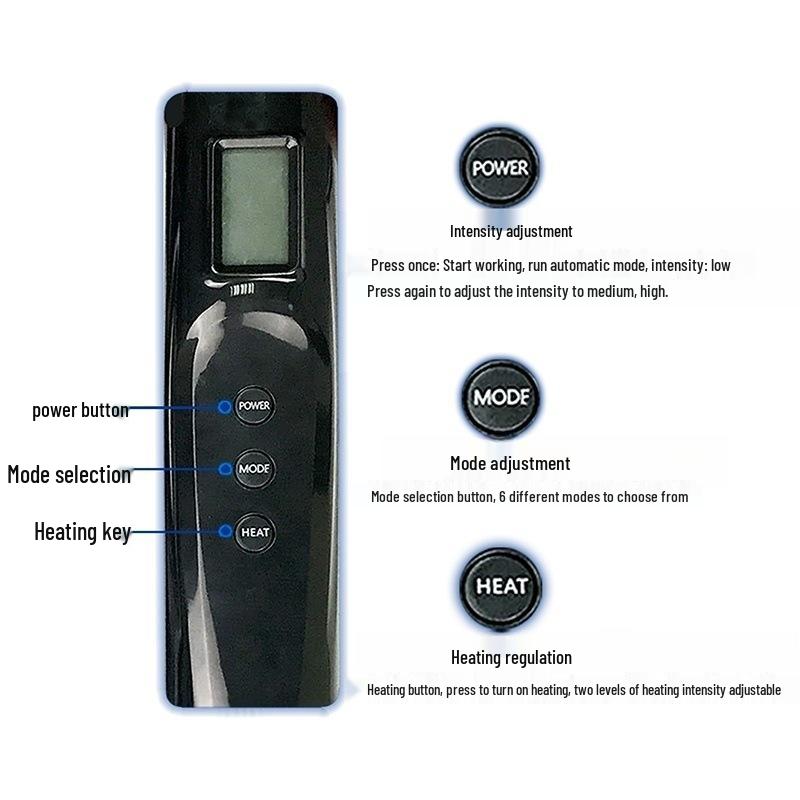 Cross-Border Air Wave Leg Massager with Vibration & Heating