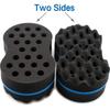 2pcs Durable Curl Sponge Extra Thick Barber Curl Sponge Daily Grooming Dread Sponge  Home Use