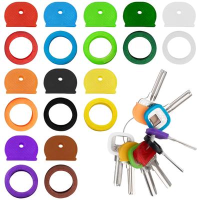 [KDSSYFT] Key Cover, 20 Pieces, 10 Colors, Key Cover, Key