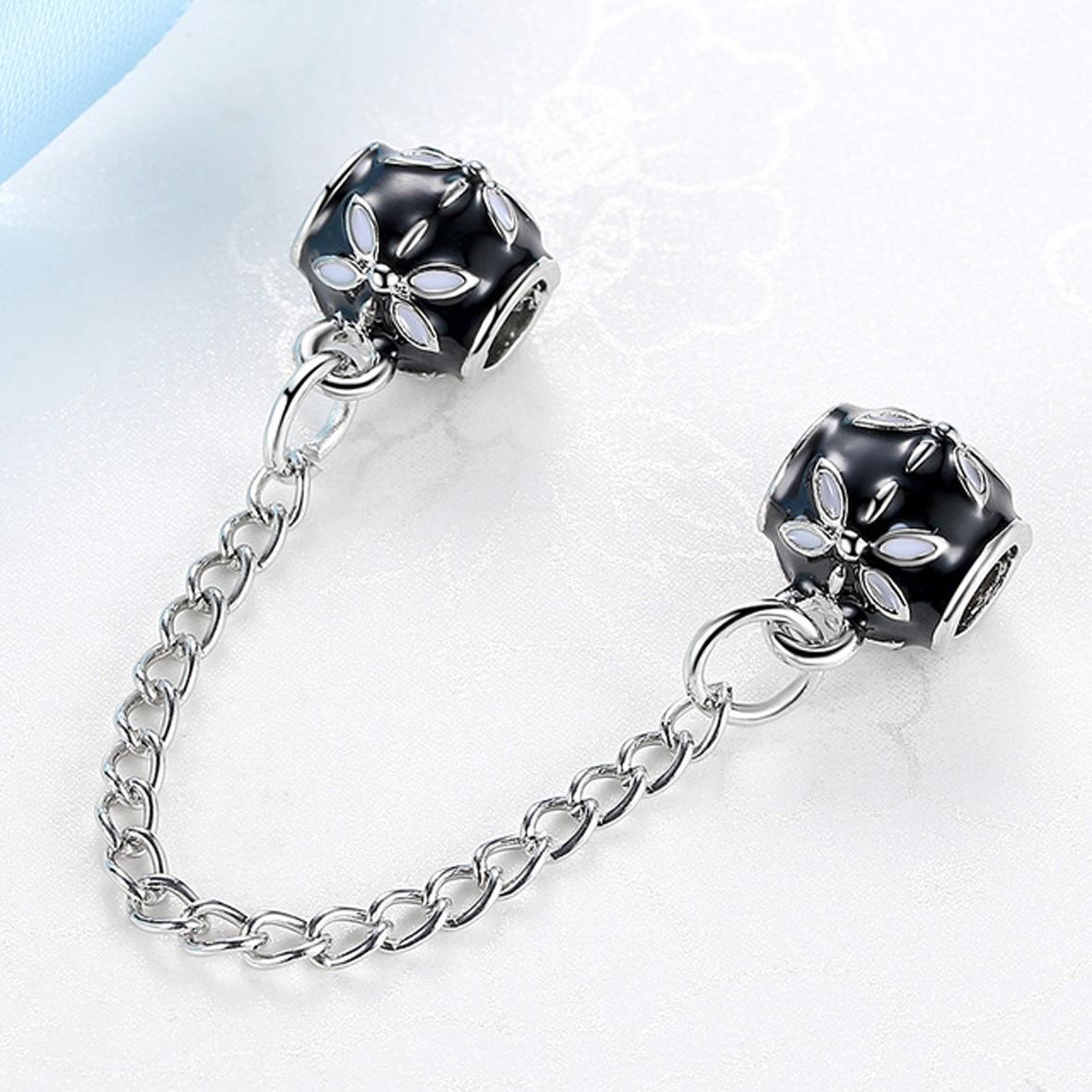 

Подходит для серебряного цвета, кулон с бусинами для изготовления ювелирных изделий, защитная цепочка в виде бабочки, подвеска, женский браслет, аксессуары, браслеты для девочек CHINA