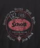 Schott CIRCLE ICON Crew Neck Sweatshirt, Men's, Size S, 010, Black, 782-4232020