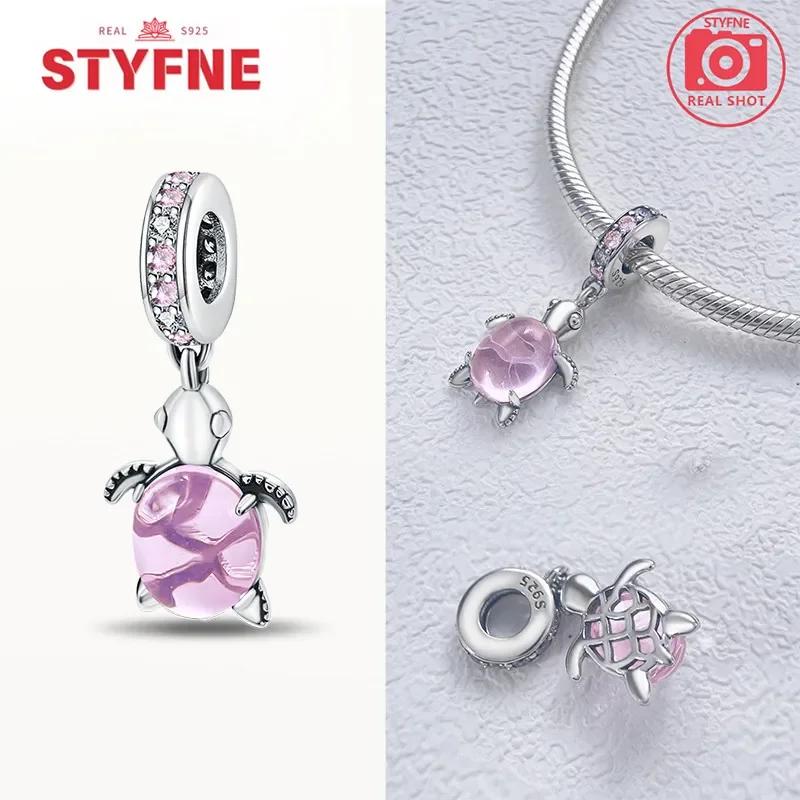 Charms Coppersea Turtle Series Charm Colorful Beads Fit Original Bracelet Diy Fine Jewelry Making Gifts For Women