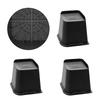 4/6Pcs Bed Risers Nonslip Desk Couch Bottom Elevator Oversized Furniture Riser Heavy Duty Bed Lifts Risers Enduring