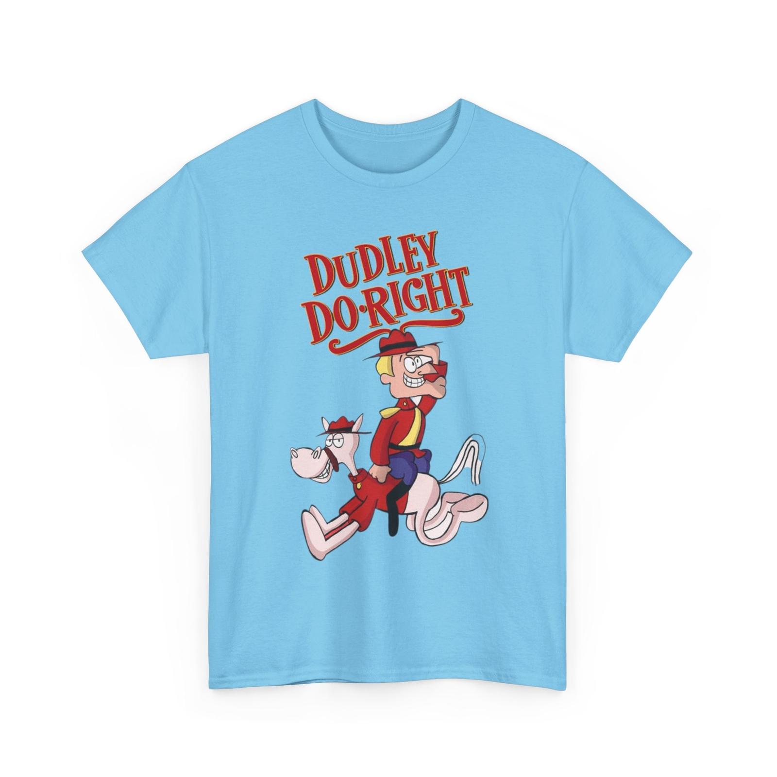 

26 Dudley Do-Right Funny Tee Cartoon Character T-Shirt Retro Cartoon Tee Unisex T-Shirt XXXL