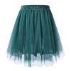 Women’s Tulle Mini Skirts Pleated Tulle Skirts Princess Skirts Under-Skirts Full-Skirted Skirts High-Waisted Lightweight Tulle Skirts