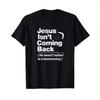 Men's Atheist Humor T-Shirt - A Design That Will Never Return, Featuring a Boomerang Illustration.suitable for All Seasons.