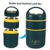 Thermal Lunch Box Stainless Steel Leak-Proof Food Portable Thermal Jar Insulated Soup Cup High-capacity Bento Thermos Containers
