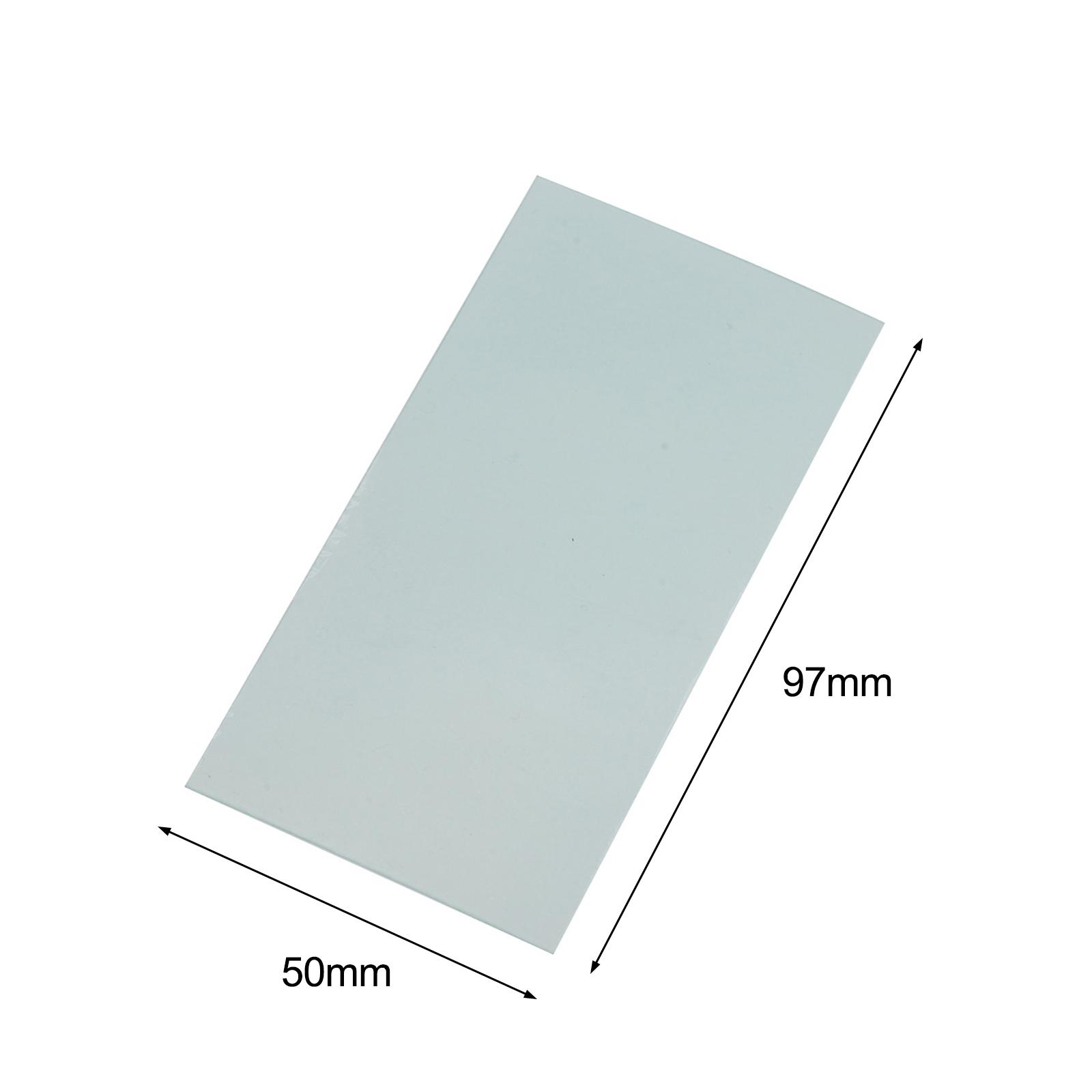 

5 шт. Защитная пленка для ПК для аргоновой сварки, Запасная линза против брызг для сварочной маски, Защитная линза для сварочного щитка, Защитная пластина 97x50MM