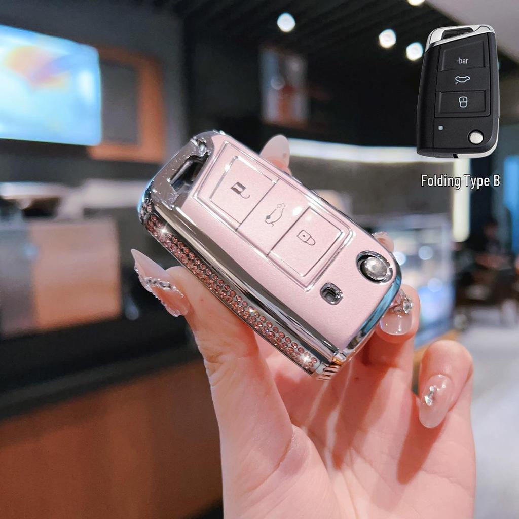 Volkswagen Key Cover for Passat, Sagitar, Lavida, Magotan, Tayron, T-Cross, Teramont, Bora Models.