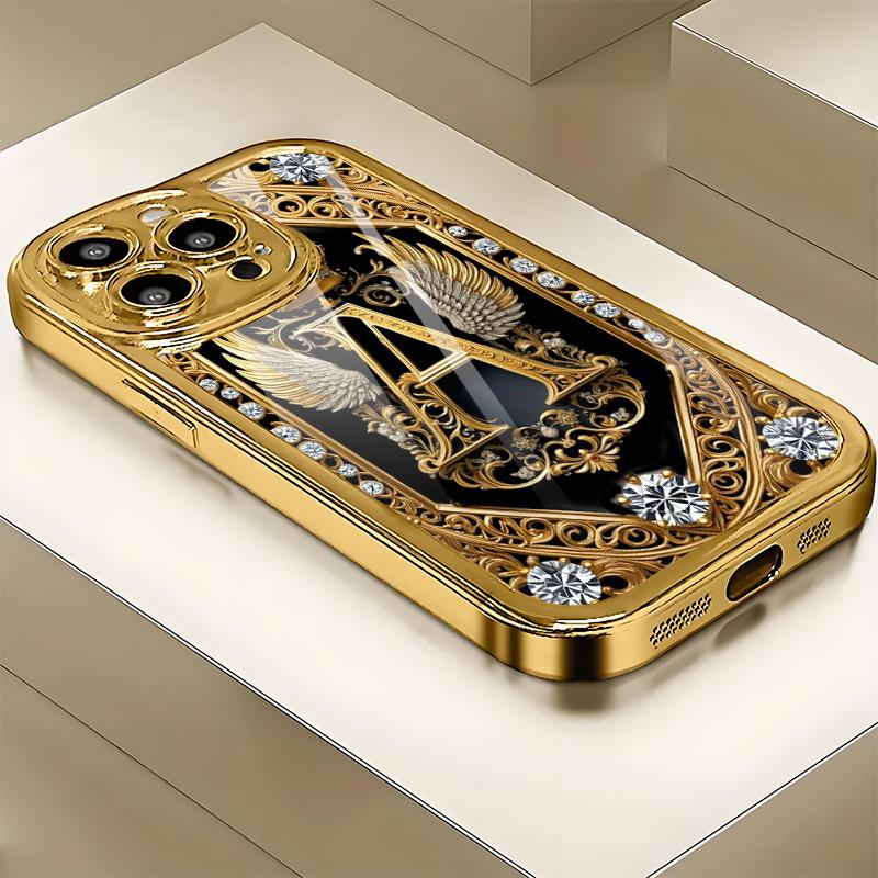 Diamond studded gorgeous new fashionable phone case suitable for iPhone 17 16 15 14 13 12 11 Pro Max Plus anti drop