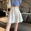 Summer 2024 Women's High-Waisted Wide-Leg Shorts: Pear-Shaped, Comfortable, Slimming Five-Point Pants