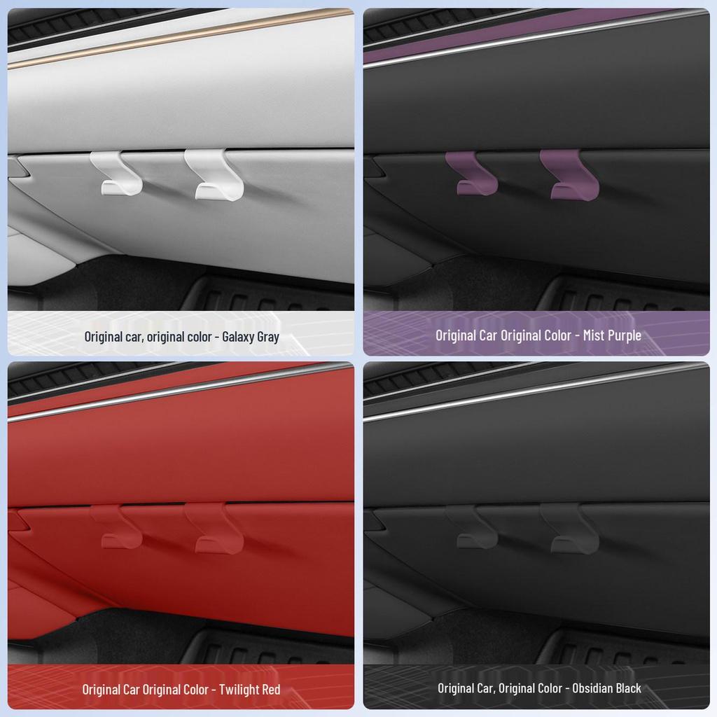 Xiaomi SU7 Front Passenger Glove Box Hook - Multifunctional Car Storage Accessory