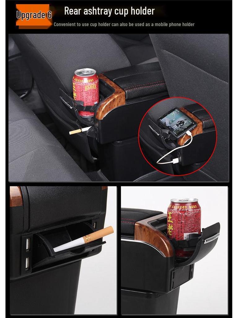 Compatible Armrest Box for Volkswagen New Santana, New Jetta, and Skoda Rapid Central Armrest 2018 Model.