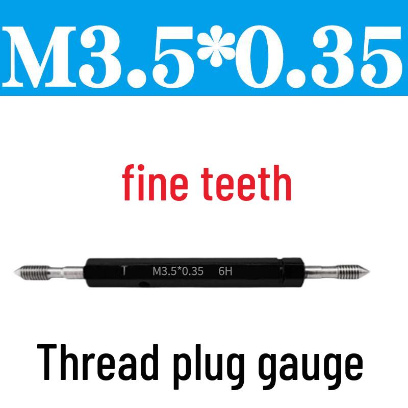 M3.5x0.35 Metric Thread Plug Gauge