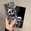 Skelett Hülle für Samsung Galaxy S26 Ultra S24 S23 Note 20 8 9 10 S25 Plus S20 Ultra S10 S9 S21 FE Funda Handyhülle