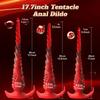 Mixed Color Super Thick Long Octopus Alien Anal Plug SM Adult Female Use Product Rear End Self-pleasure Toy
