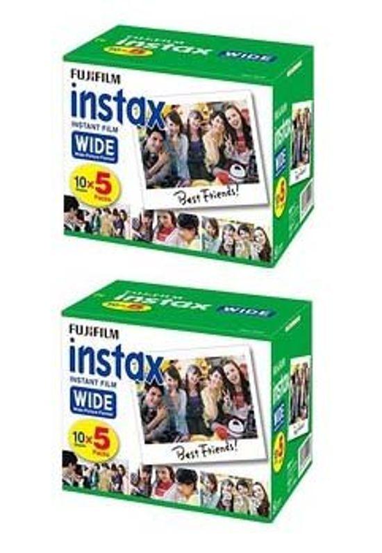 

Fujifilm Instant Color Film Instax Wide 5 упаковок x 2 (100 аркушів)