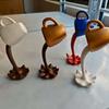 Floating Coffee Cup Sculpture Decors Mini Spilling Pouring Mugs Splash Pouring Coffee Mug Modern Home Decorations Gift