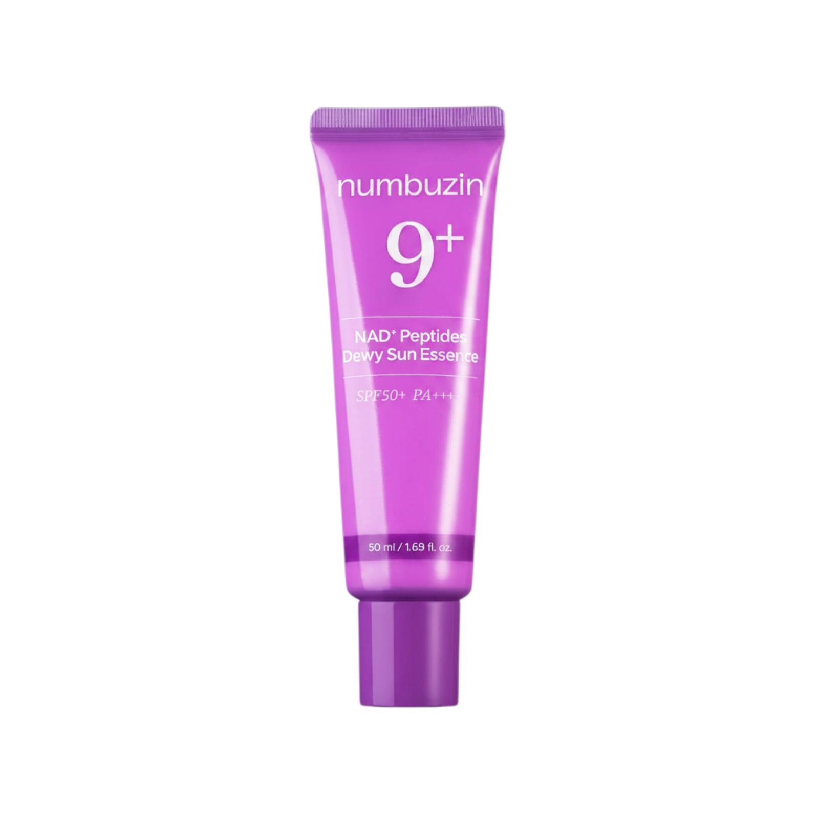 [NUMBUZIN] No.9 NAD Peptides Dewy Sun Essence 50ml (SPF50+ PA++++)