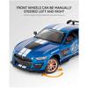 1/24 Ford Mustang GT Alloy Model with Sound & Light Features Premium Gift Box Packaging Ideal for Display, Collecting, or Gift Giving