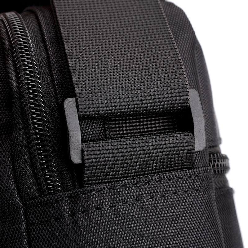 Men's Large Capacity Waterproof Shoulder Bag – Wear-Resistant Crossbody Messenger with Multi-Pockets for Business