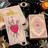 Rose Gold Foil Tarot Cards - Waterproof PVC, High-Quality Print, Board Game Set.