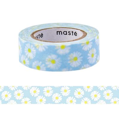 Marks Masking Tape for Small Flower Water-Based Pens, Roll, "Maste," Blue, MST-FA21-G
