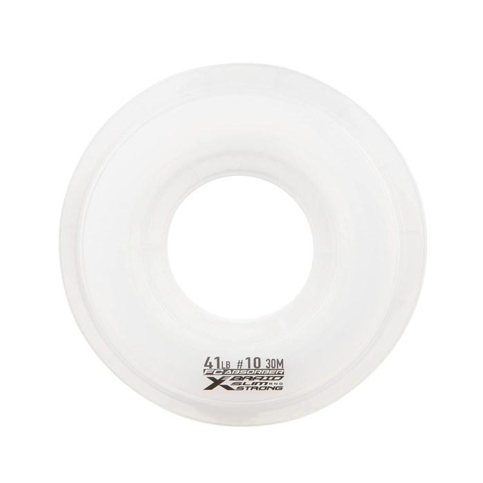 [X-Braid] FC Absorber Slim & Strong 30m 20 77lb Natural