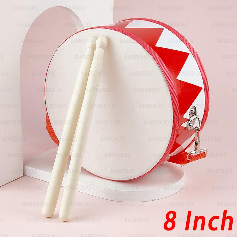 Drum Wood Kids Early Educational Musical Instrument For Children Baby Toys Beat Instrument Hand Drum Toys | Drum and Lyre Instrument | Drum Set