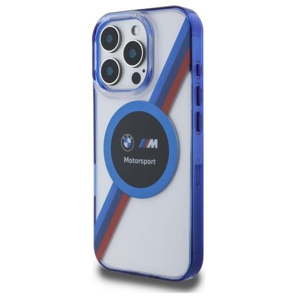 Bmw Bmhmp16L23Htput Iphone 16 Pro 6.3   Przezroczysty/Transparent Hardcase Motorsport Iml Circle Magsafe