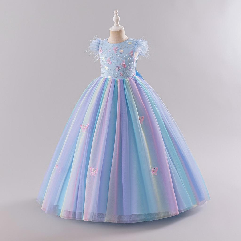 Girls Princess Gown Performance