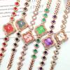 New Water Diamond Fashion Clover Bracelet Women's Quartz Watch