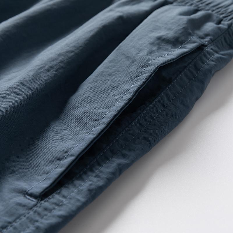 Short de sport à la mode pour hommes, taille élastique, décontracté, vêtements d'été