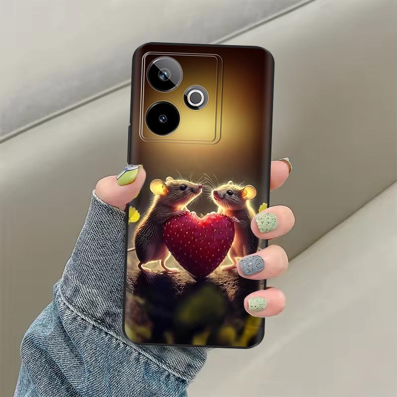 Phone Cases For Realme GT7 5G Case Cute Painted Back Cover For Realme GT 7T Silicone Cases For Realme GT 7 Pro Shockproof Shells