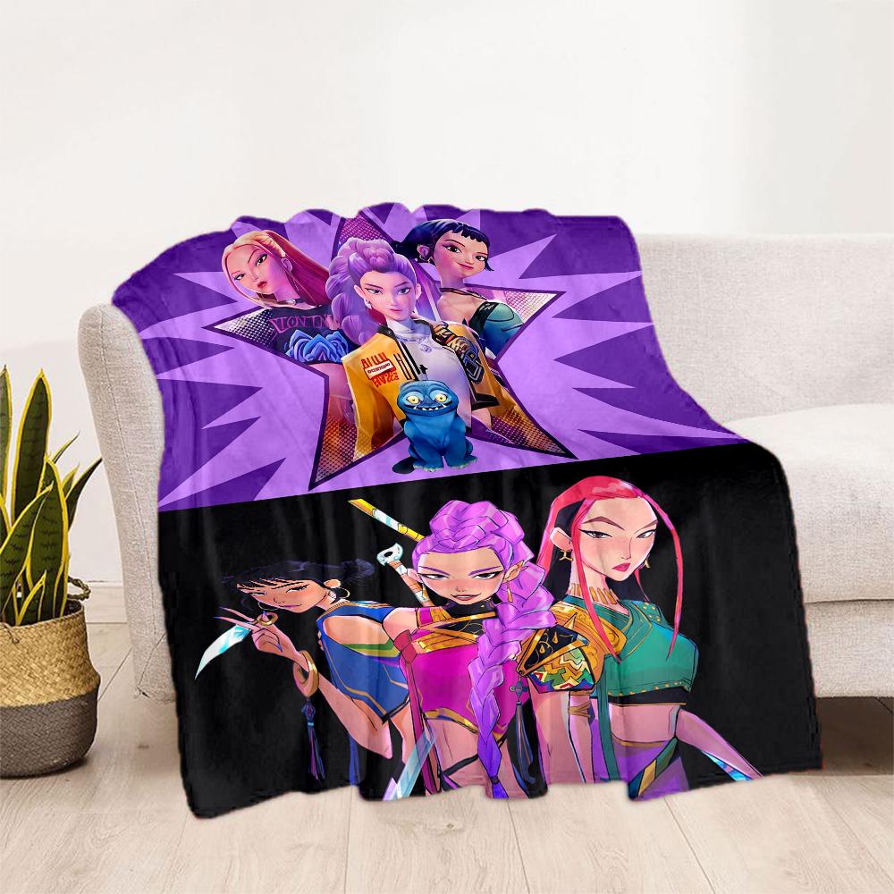 Huntress Power Squad Blanket Soft & Cozy Great for Bed Livingroom Chair Four Seasons Universal Modern Style Birthday Christmas Gift Blanket