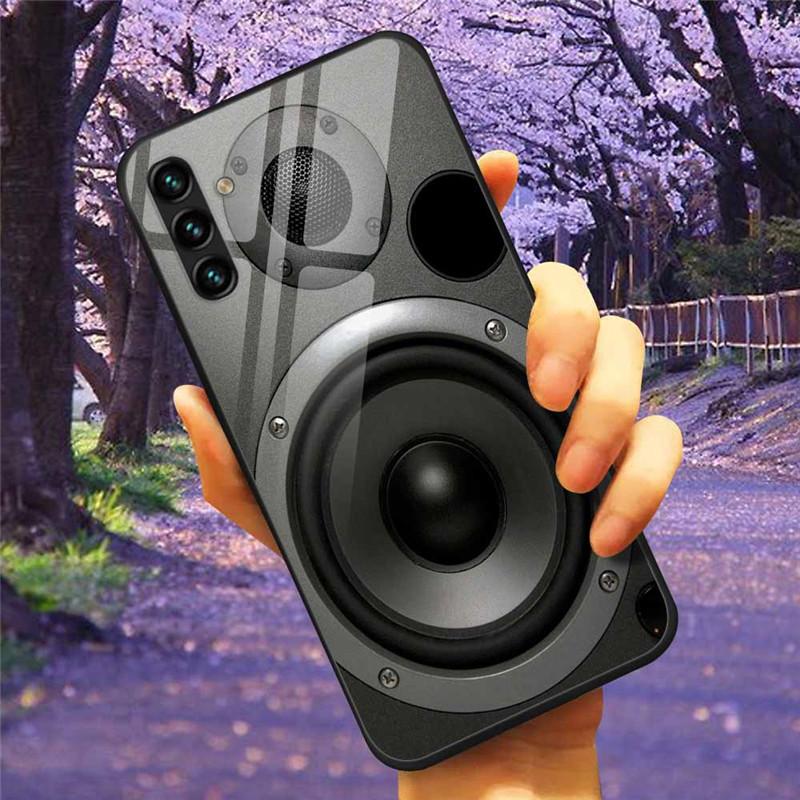 For Samsung A34 A54 A14 A7 2018 Case GalaxyA54 Glass Tempered Hard Cover Coque for Samsung Galaxy A34 5G GalaxyA34 Space A 14