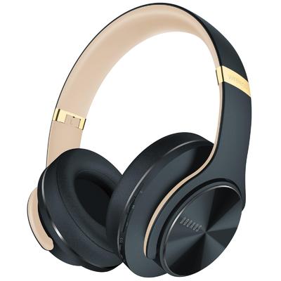 DOQAUS LIFE3 Bluetooth Wireless Up To 80 Hours of Continuous 3 EQ Sound Headphones with Wired Memory Gentle On the Compatible with Mobile and Walkmans
