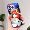 Spiel GI Nilou Lila Transluzente Handyhülle für iPhone 17 16 15 14 13 12 11 X XR XS 8 7 Air Pro Max Plus Bunte Hülle