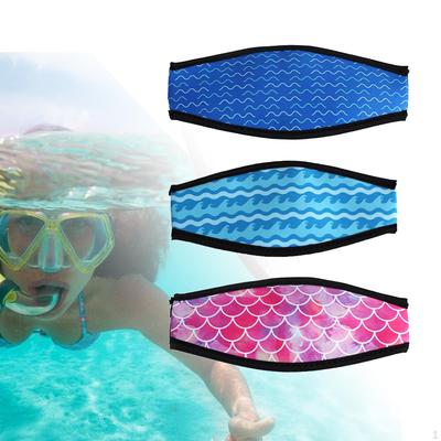 3x Neoprene Diving Mask Slap Straps Dive Wrapping Padded Band Hair Wrap Soft Scuba Gear Snorkeling