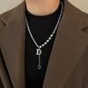Fashion Long Pendant Necklaces For Women Y2K  Adjustable Clavicle Chain Light Luxury Sweater Chain Jewelry Accessories Gifts