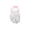 Santa Claus Wig And Beard Cosplay Christmas White Curly Hair for Stage