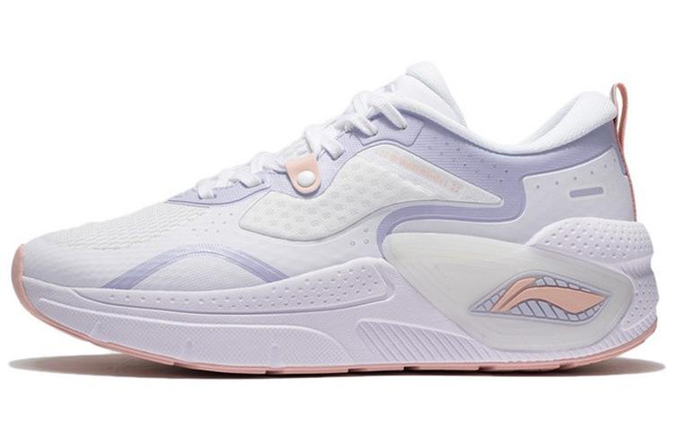 Li Ning Fabric Cushioning Slip Resistant Abrasion Resistant Cushioning Slip Resistant Abrasion Resistant Low top AGLR332-2 39