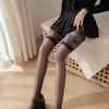 0D Hold Up Lovely Lace Stockings Summer Sun Protection Thigh-high Long Socks Women Sexy Breathable Stockings Ultra-thin Hosiery