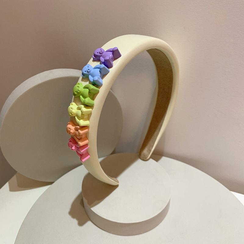 

Мягкие повязки на голову с мишками Спиндж, украшения, аксессуары для волос