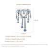 SUYU Classic Fashion Corsage Fringe Cubic Zirconia Imitation Zircon Suit Coat Pin