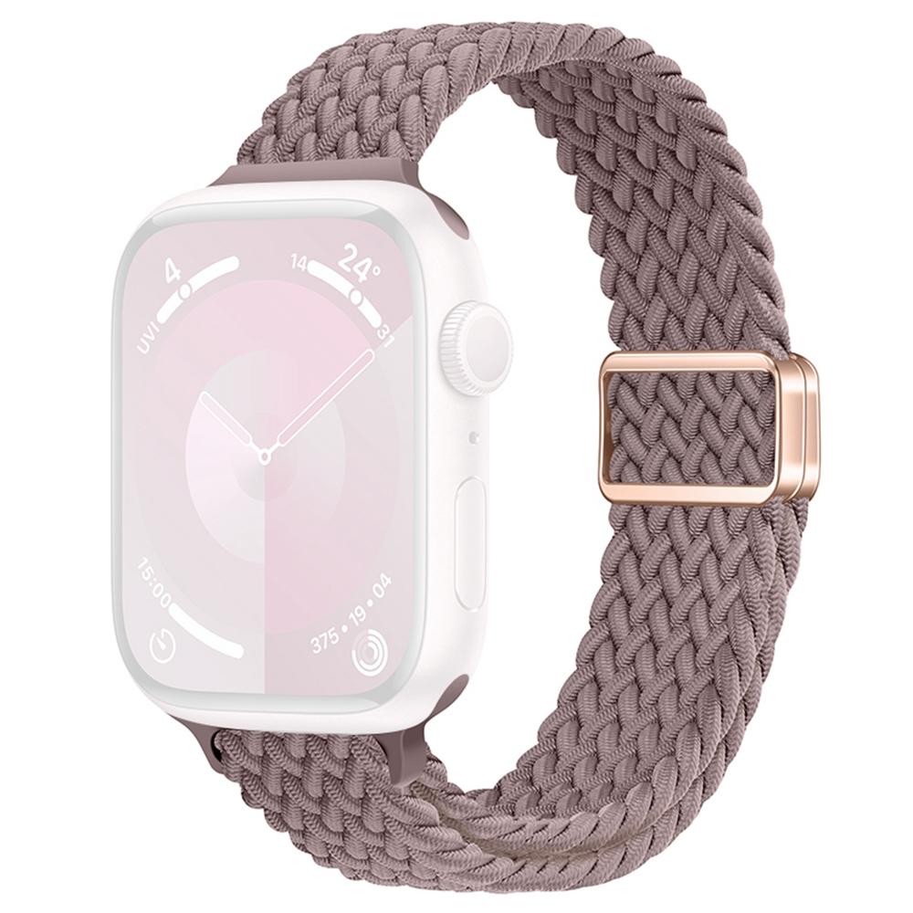 KALEBOL Braided Watch Strap For Apple Watch Series 10 Ultra 9 8 7 SE 6 5 4 3 2 1 46mm 49mm 45mm 44mm Magnetic Nylon Wristbands