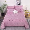 Printed Simple Bed Sheet Dormitory Pure Washed Cotton Single Double Bed Skin-friendly Comfortable Bed Sheet